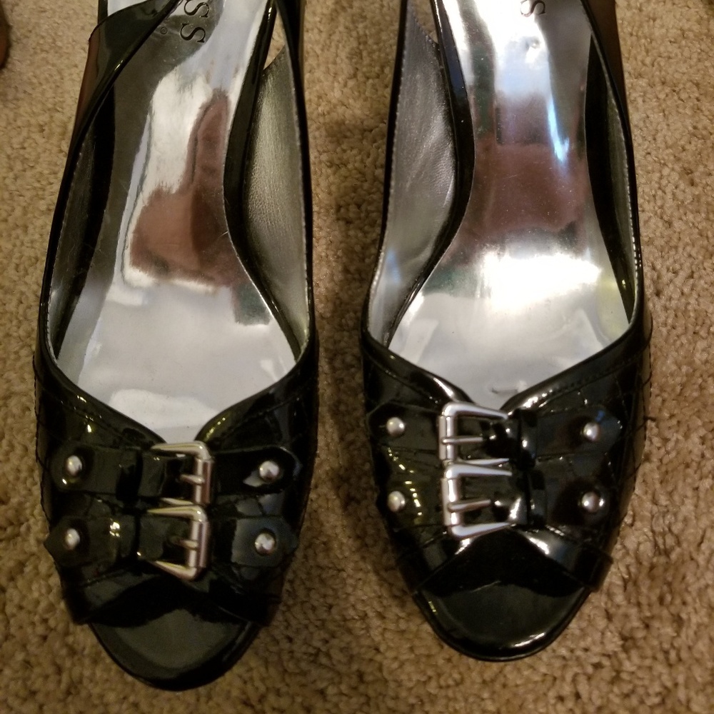 Guess sling backs